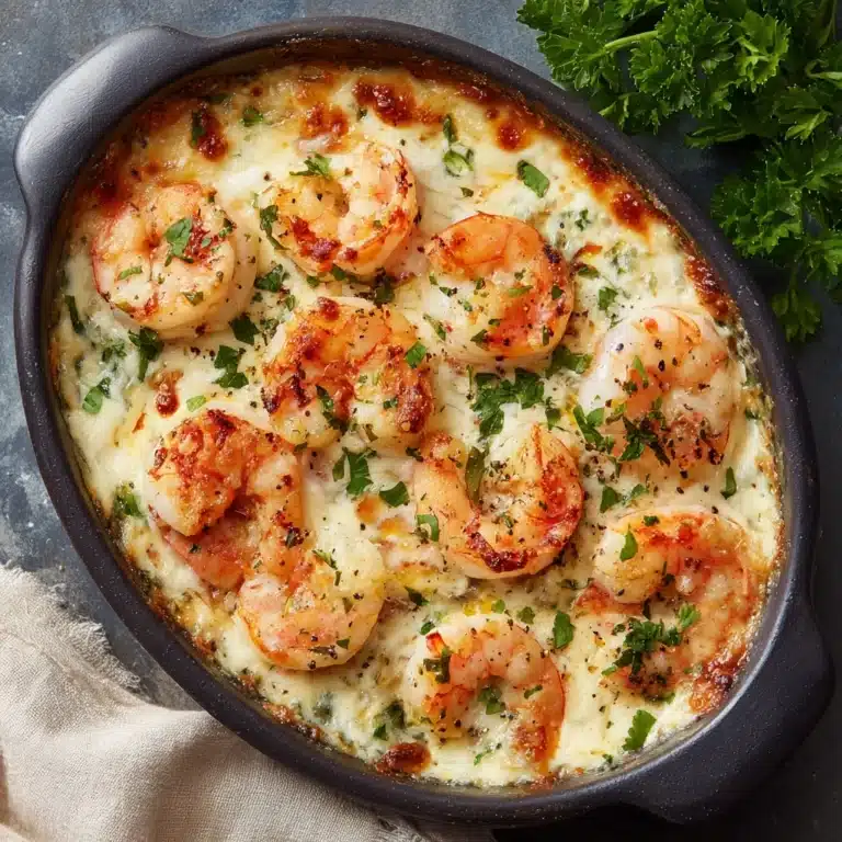 Garlic Shrimp Gratin Recipe