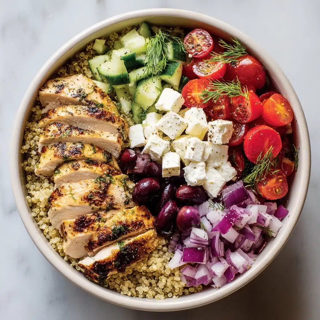 Greek Chicken Bowl Recipe