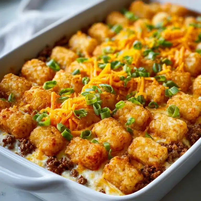 Cowboy Tater Tot Casserole Recipe