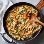 Peanut Chicken Noodles Recipe