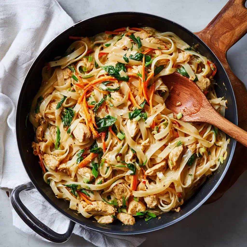 Peanut Chicken Noodles Recipe
