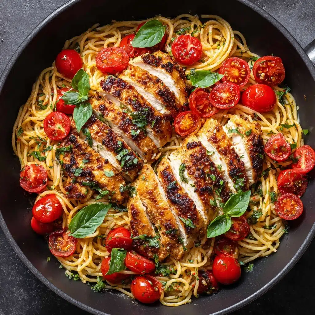 Bruschetta Chicken Pasta Recipe