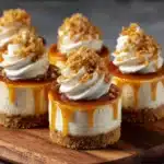 Mini Dulce de Leche Cheesecakes Recipe