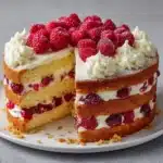 White Chocolate Raspberry Cake Recipe