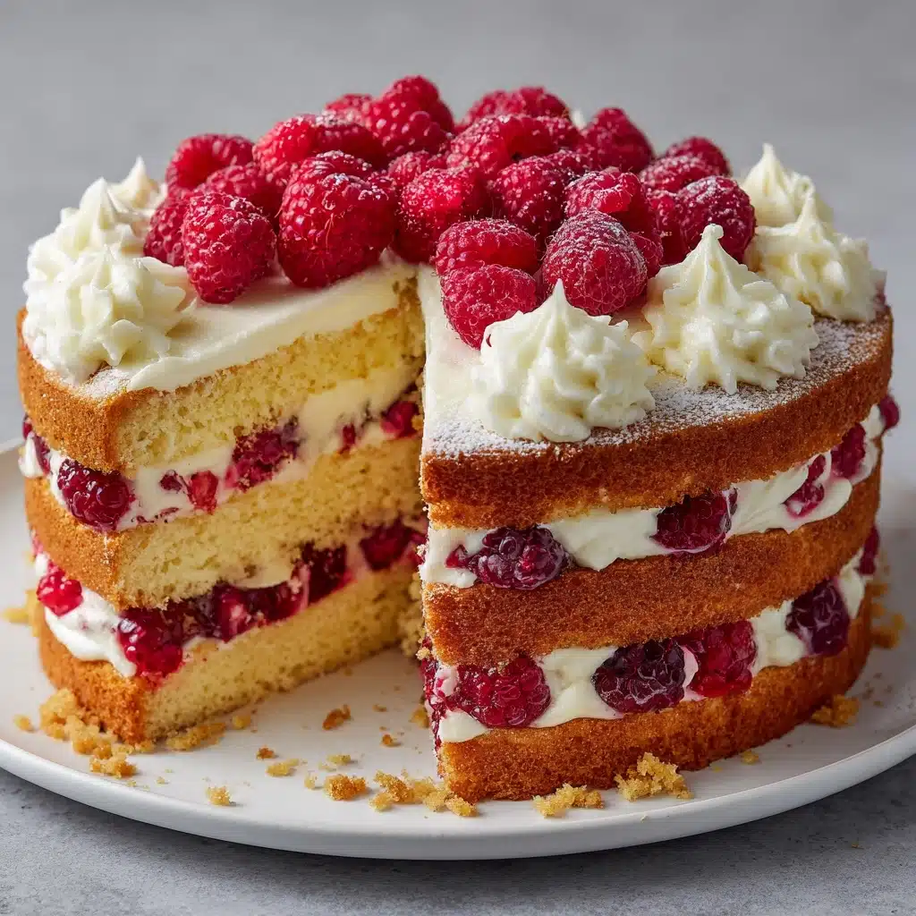 White Chocolate Raspberry Cake Recipe