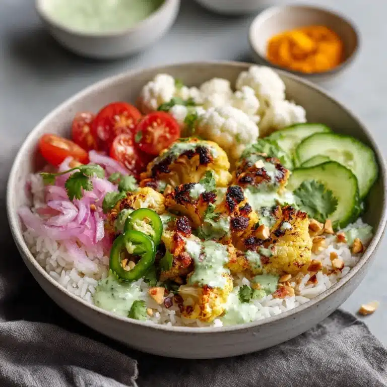 Cauliflower Shawarma Bowls Recipe
