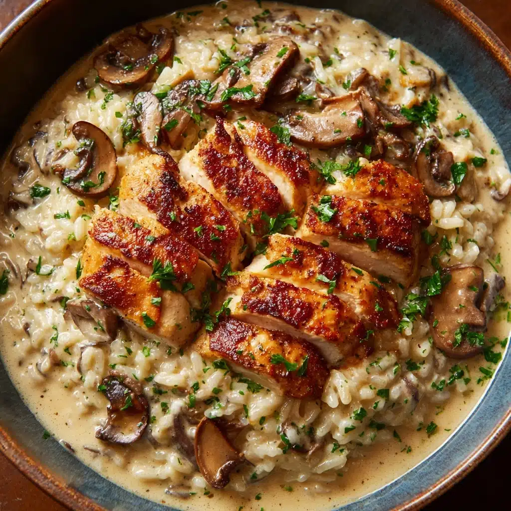 Chicken and Rice with Mushrooms Recipe