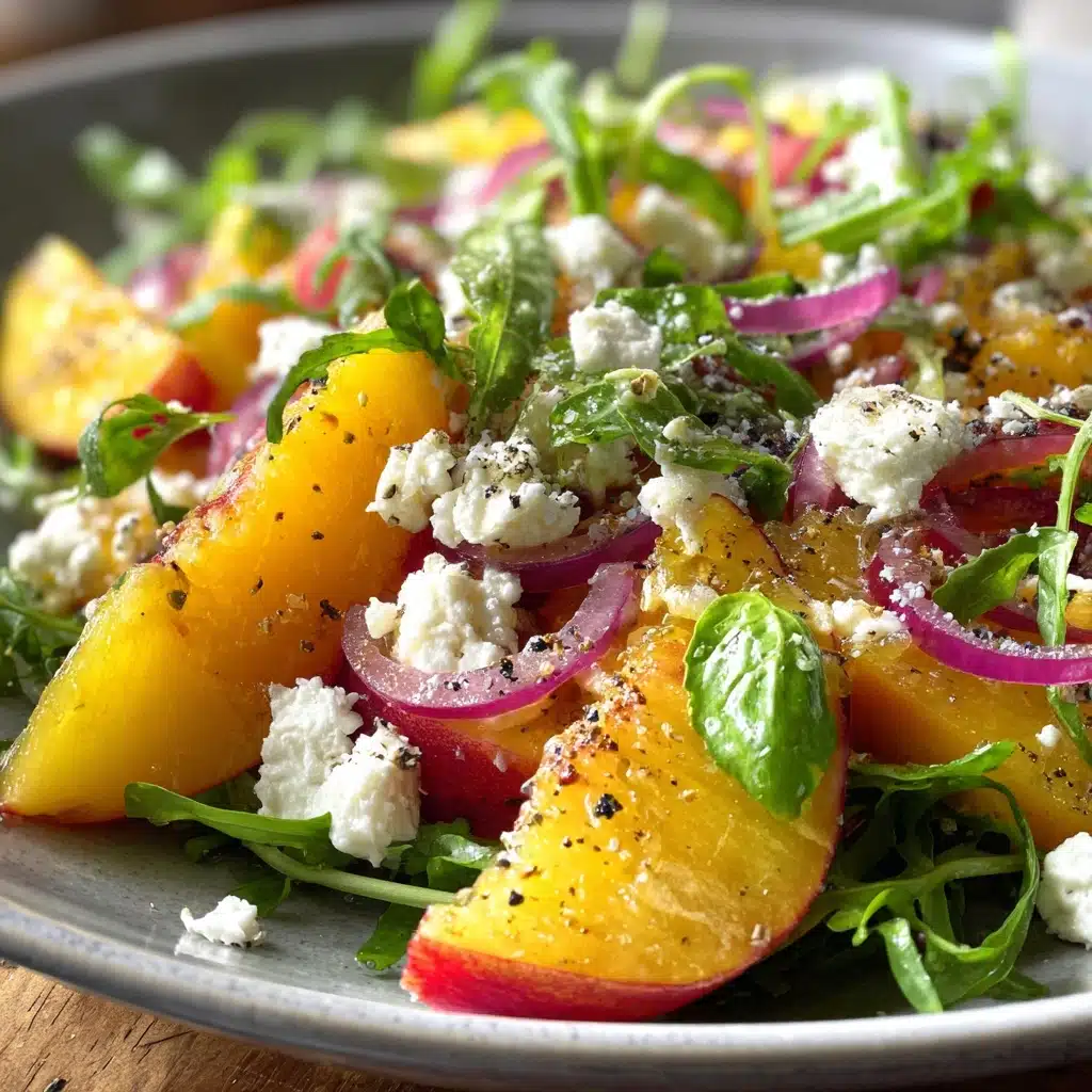 Irresistible Peach Salad Recipe