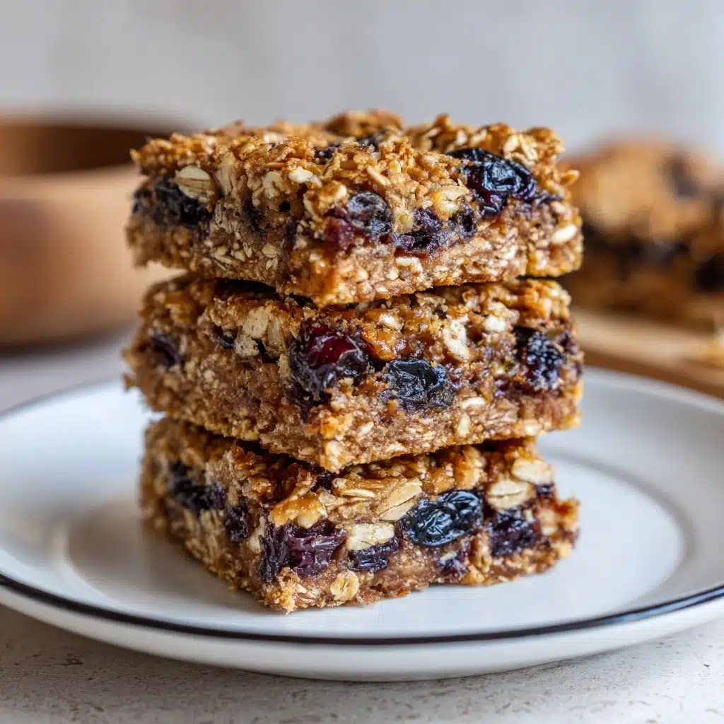 Oatmeal Bars Breakfast Recipe - Recipe Image