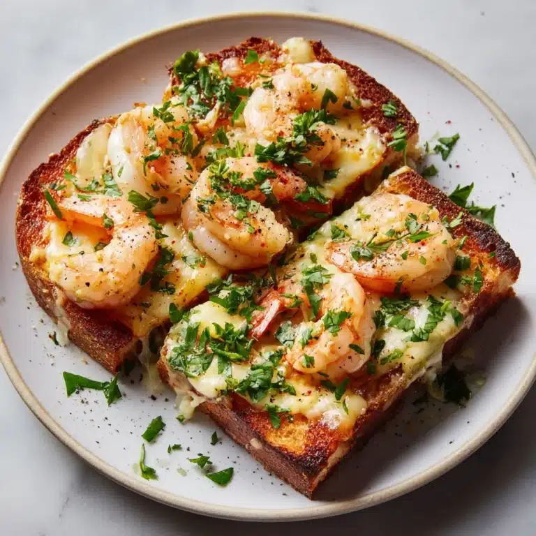 Cheesy Shrimp Toast Recipe