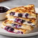 Blueberry Breakfast Quesadilla Recipe