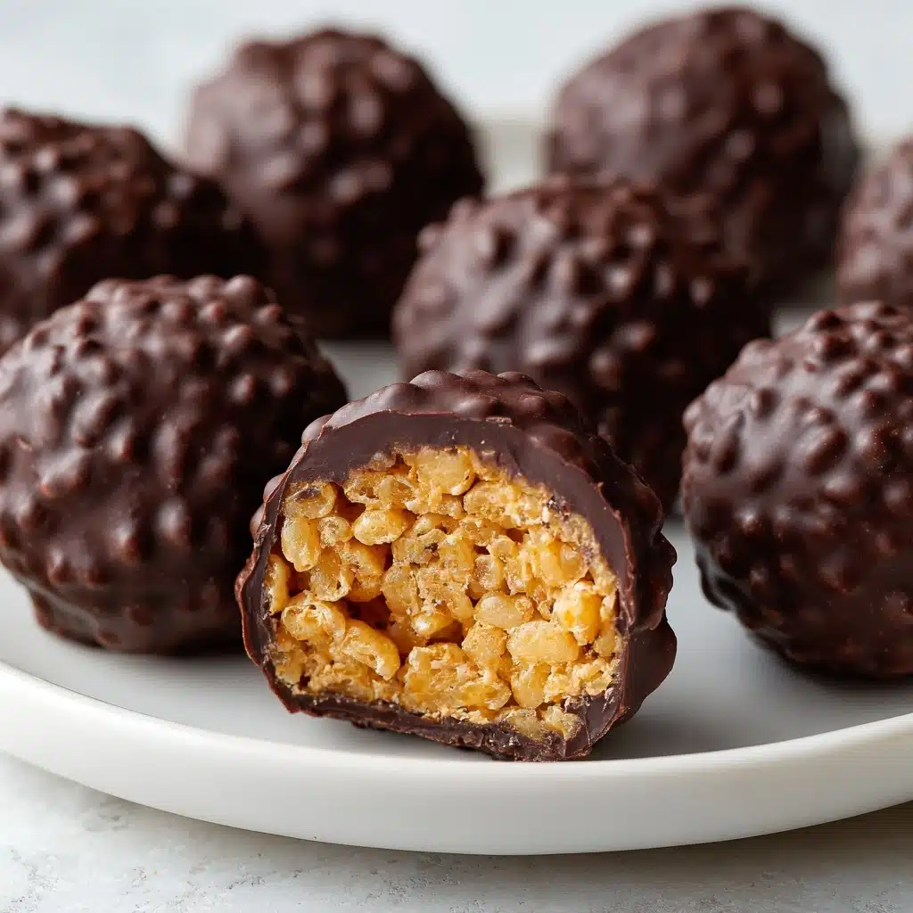 Peanut Butter Balls with Rice Krispies Recipe