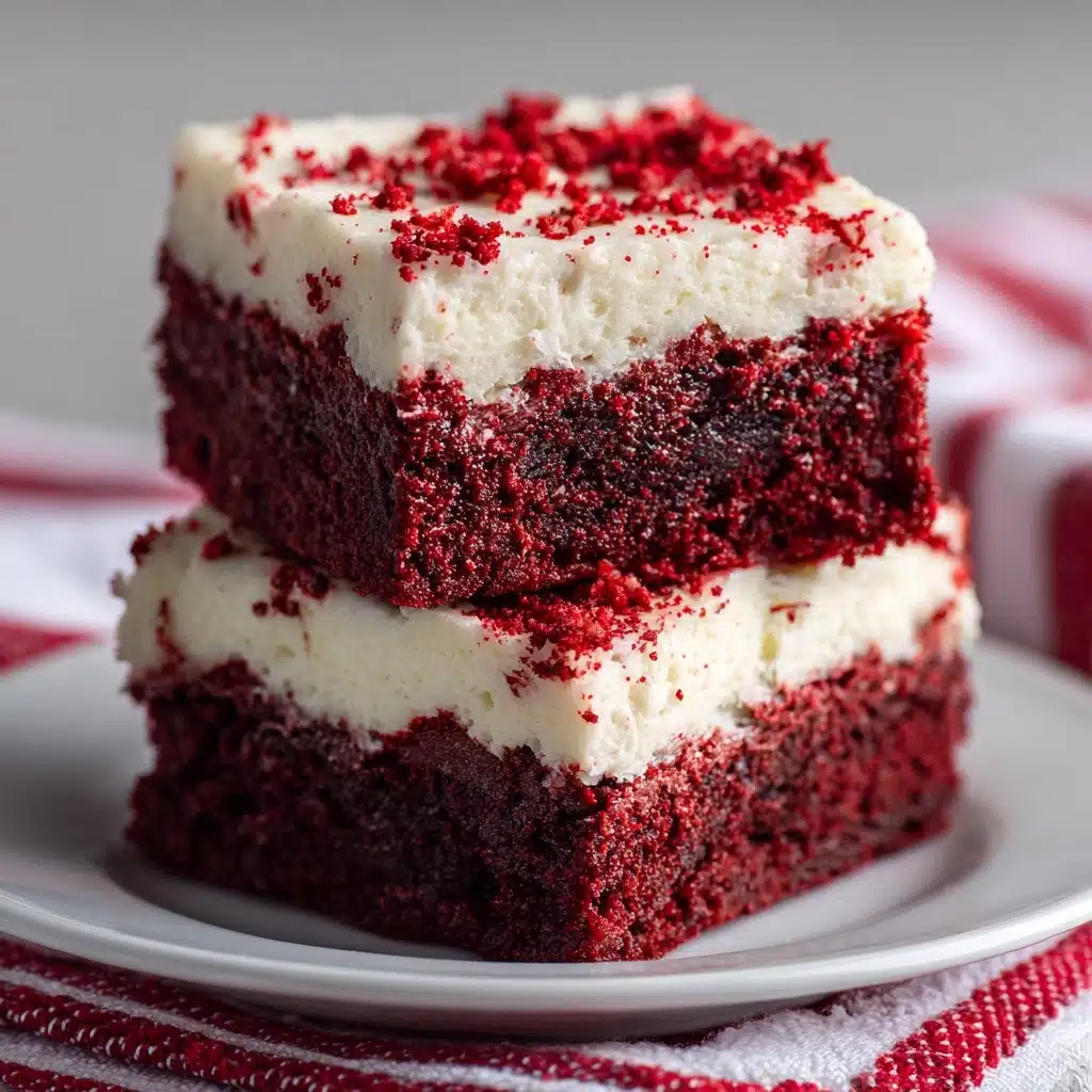 Red Velvet Brownies Recipe - Recipe Image
