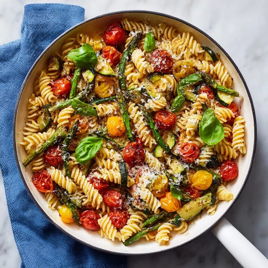One-Pot Pasta Primavera Recipe - Recipe Image