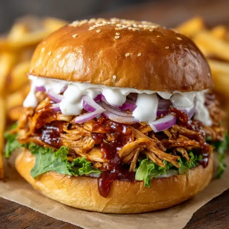 BBQ Ranch Chicken Sandwich Recipe