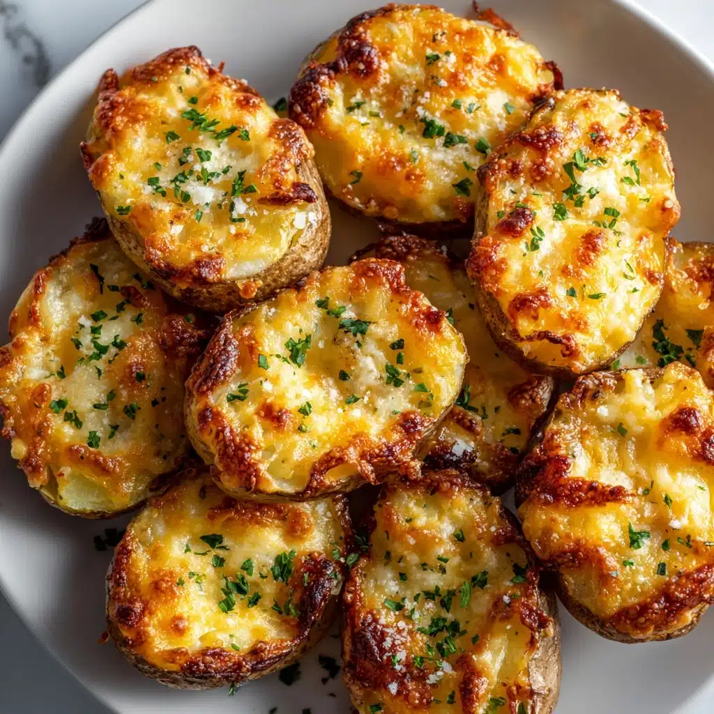 Crispy Parmesan Garlic Potatoes Recipe