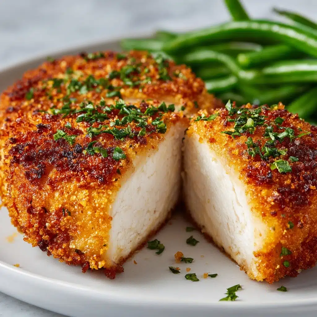 Air Fryer Parmesan Crusted Chicken Recipe