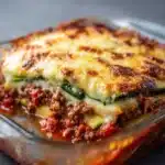 Zesty Zucchini Beef Casserole Recipe