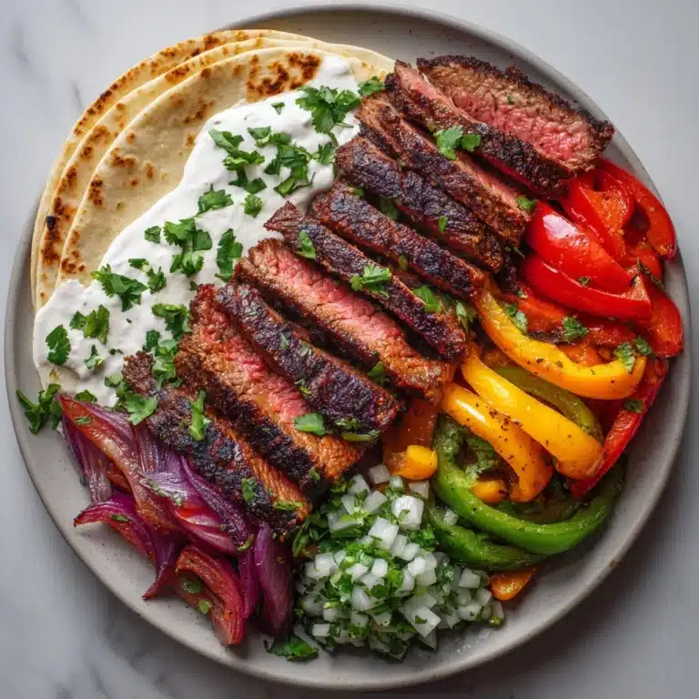 Sizzling Steak Fajitas Recipe
