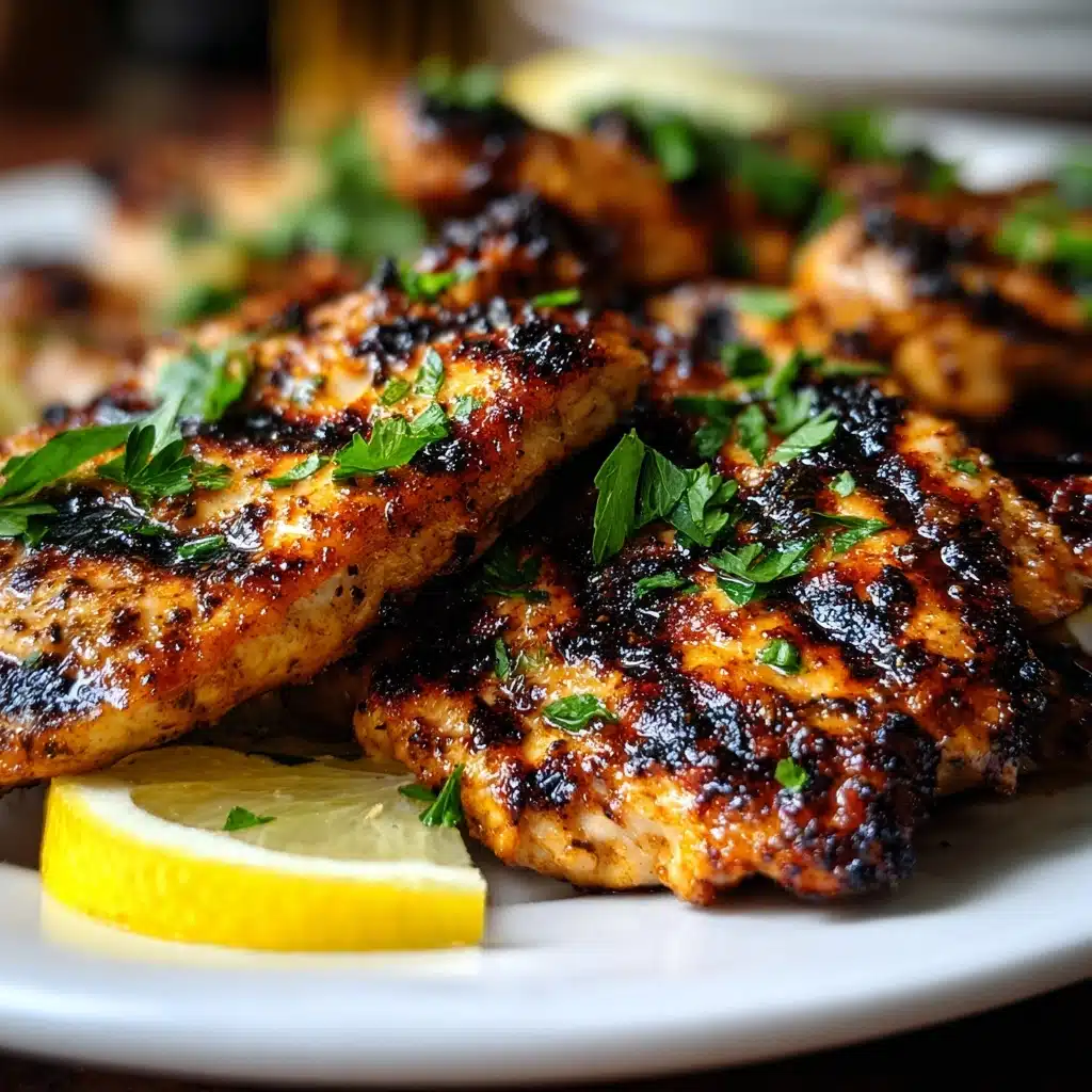 Grilled Chicken Thighs Recipe - Recipe Image