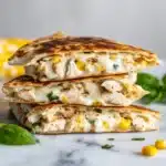 Cheesy Garlic Chicken Wraps Recipe