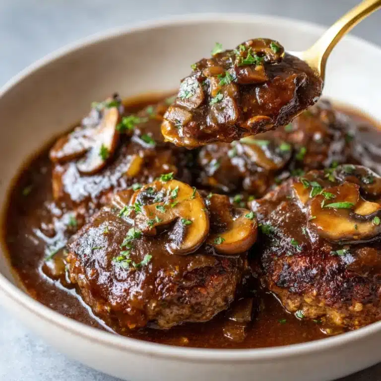 Easy Salisbury Steak Recipe