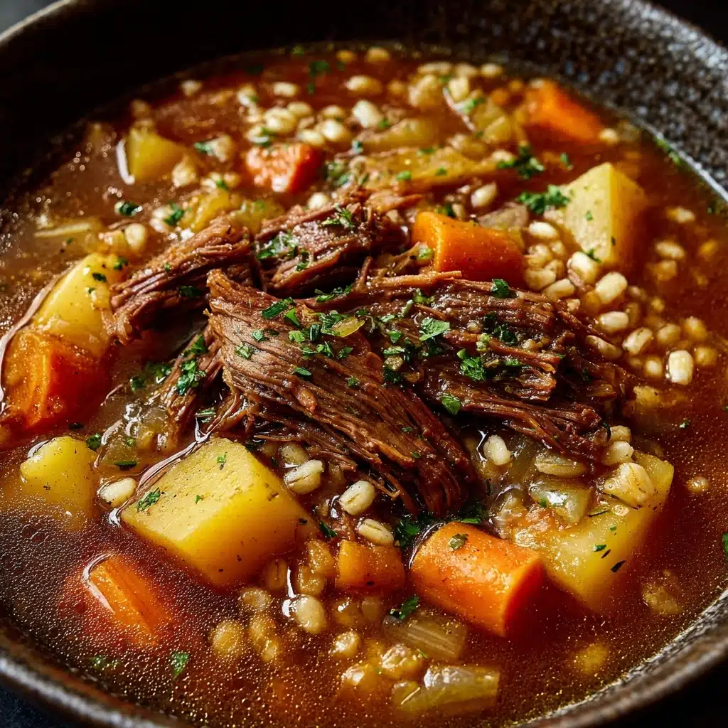 Hearty Beef and Barley Soup Recipe - Recipe Image