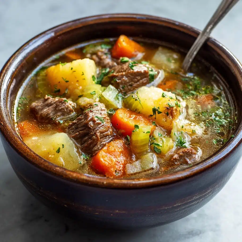 Beef Vegetable Soup Recipe