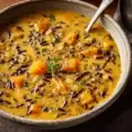 Nourishing Pumpkin Wild Rice Soup Recipe