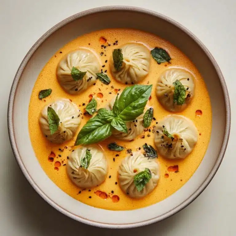 Easy Thai Red Curry Dumpling Soup Recipe