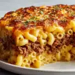 Mac ānā Cheese-Stuffed Meatloaf Recipe