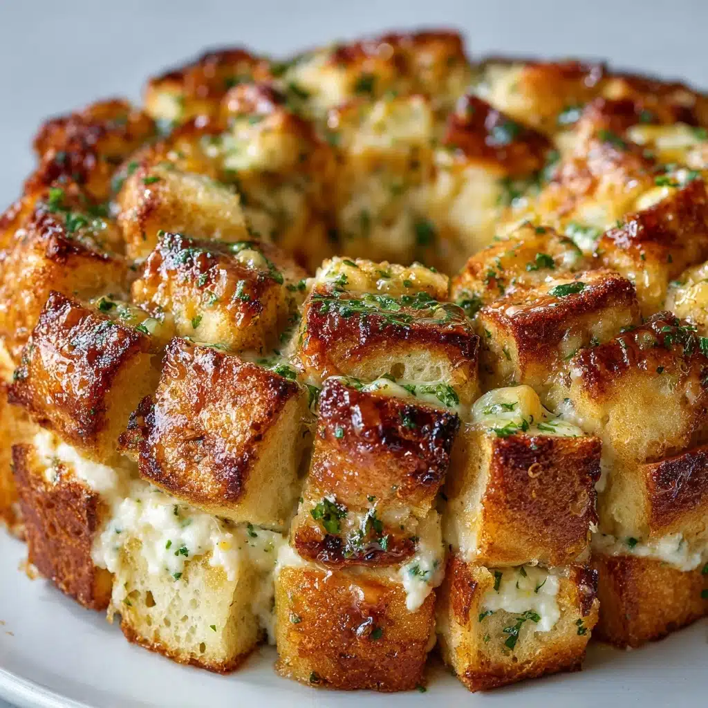 Chicken Alfredo Monkey Bread Recipe - Recipe Image