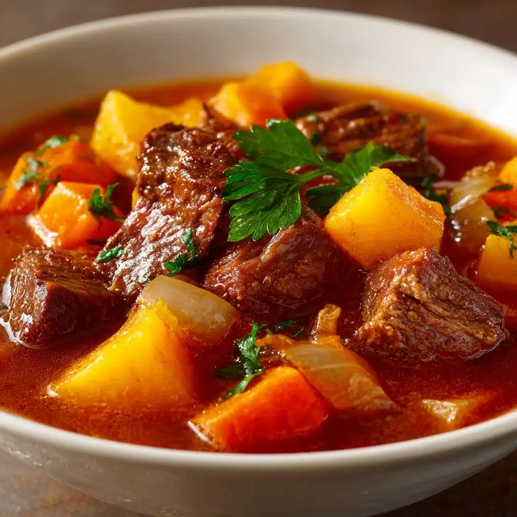 Hearty Crockpot Cowboy Soup Recipe - Recipe Image