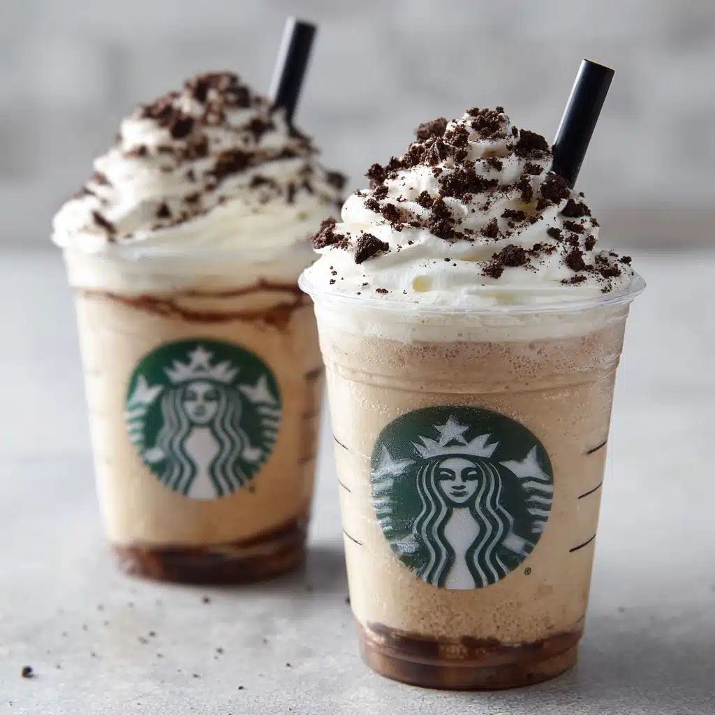 Starbucks Cookies & Cream Frappuccino Recipe