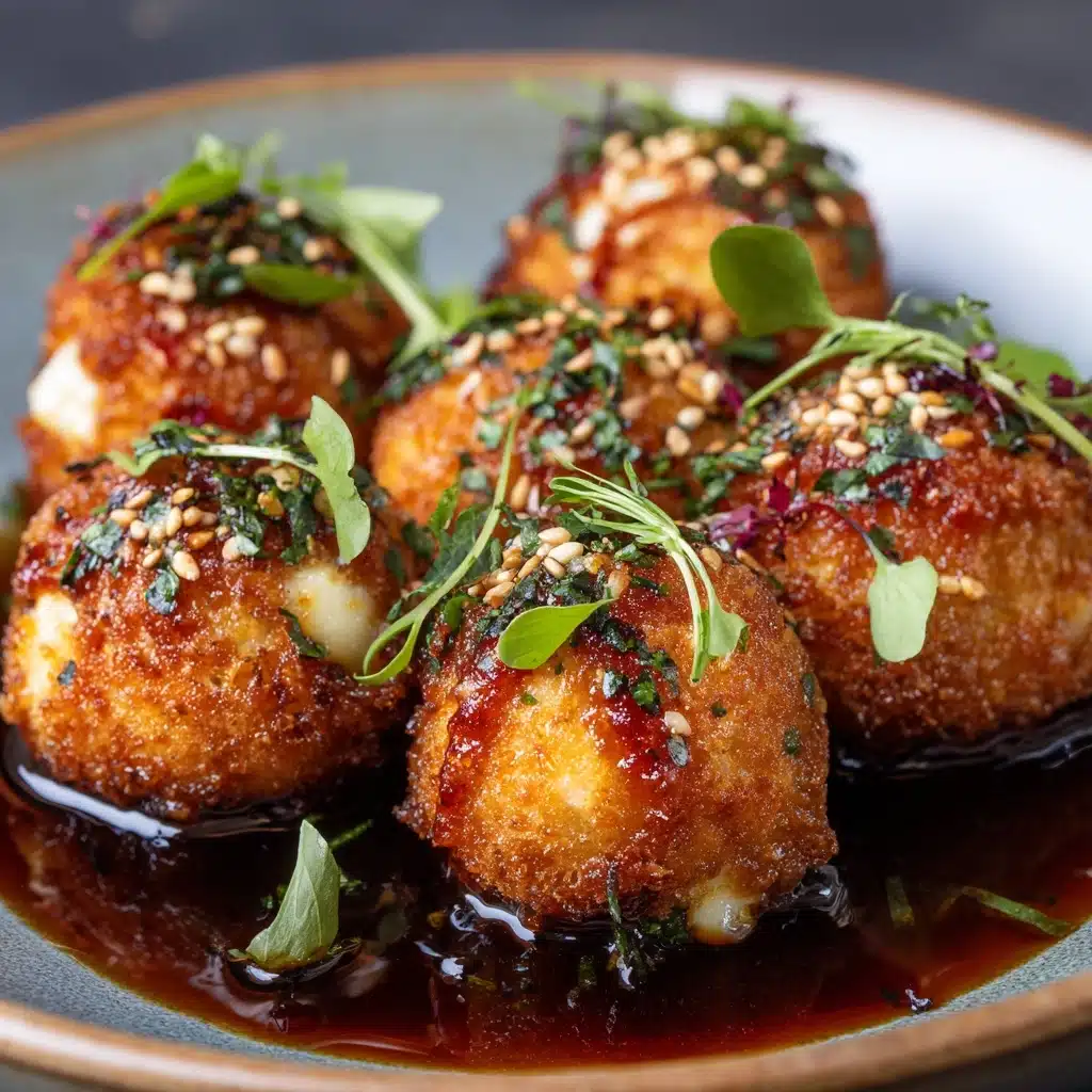 Fried Goat Cheese with Tarragon + Honey Recipe