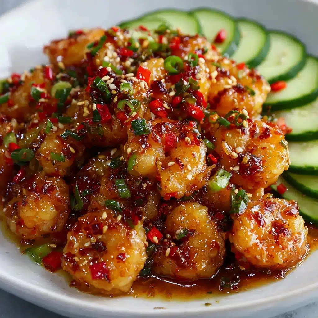 Asian Chilli Garlic Prawns Recipe - Recipe Image