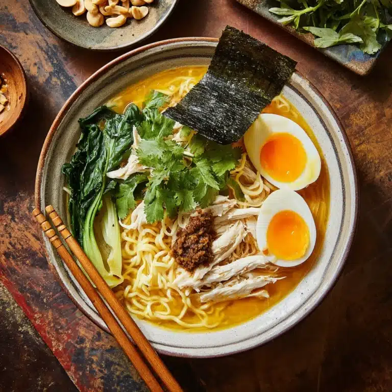 Chicken Ramen Noodle Soup Recipe