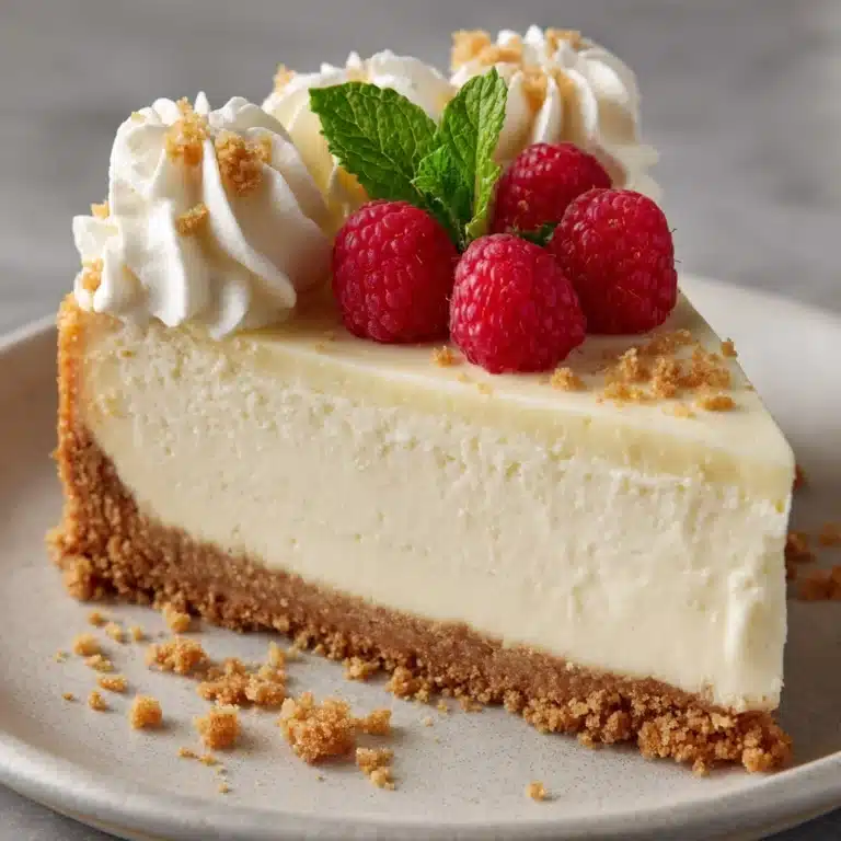 Perfect No-Bake Cheesecake Recipe