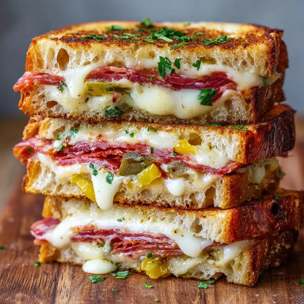 Classic Italian Muffuletta Sandwich Recipe