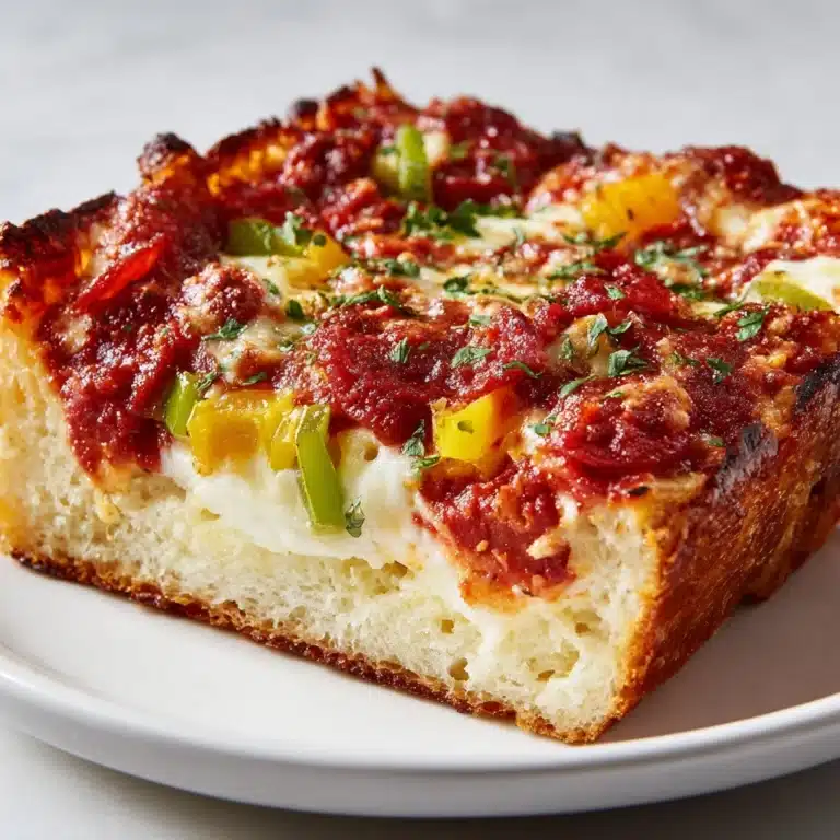Deep-Dish Pizza Pie Recipe