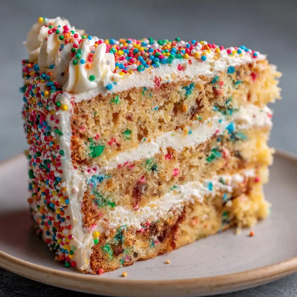 Funfetti Layer Cake Recipe - Recipe Image