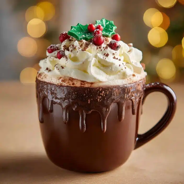 Santa’s Christmas Hot Chocolate Recipe