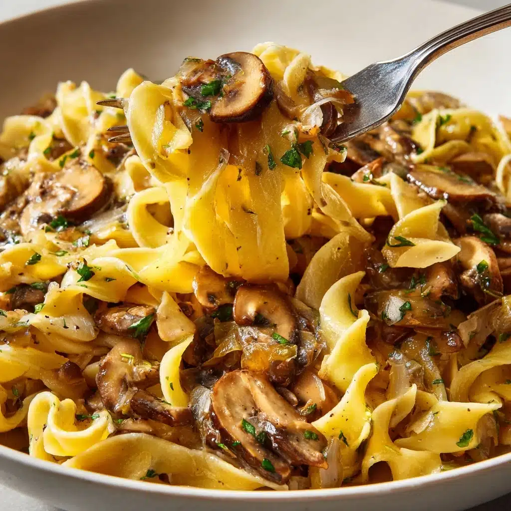 Mushroom Stroganoff Recipe - Recipe Image