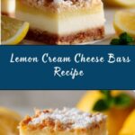 Lemon Cream Cheese Bars Recipe