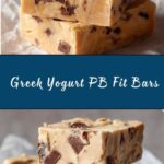 Greek Yogurt PB Fit Protein Bars Recipe