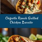 Chipotle Ranch Grilled Chicken Burrito Recipe