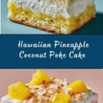 Hawaiian Pineapple Coconut Poke Cake Recipe