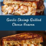 Cheesy Garlic Shrimp Grilled Cheese Recipe