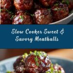Slow Cooker Sweet & Savory Meatballs Recipe
