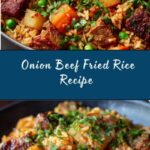 Onion Beef Fried Rice Recipe